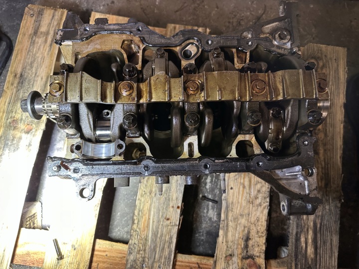 фото №9, Блок  двигуна низ вал поршні renault dacia 1.3 tce h5h b480