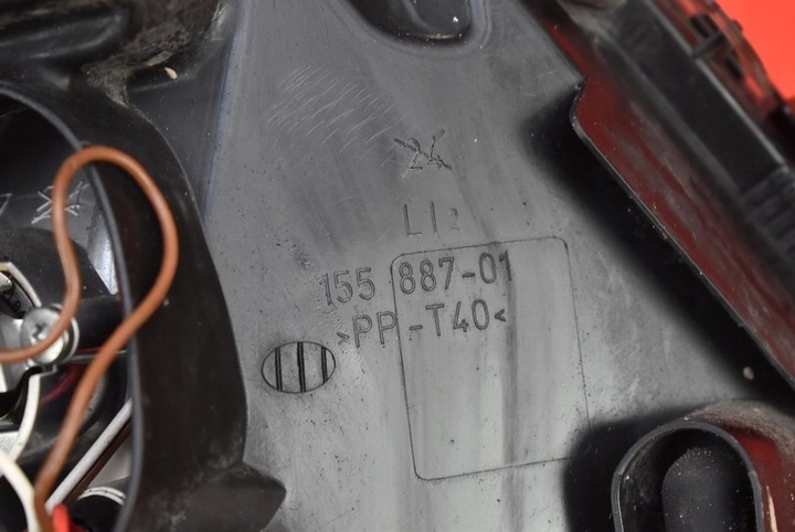 фото №12, Фара лівий лампа перед лінза eu 155887-01 opel signum 03-08