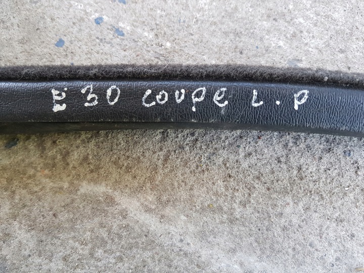 фото №9, Прокладка кузовная ниша дверь левая перед bmw e30 купе