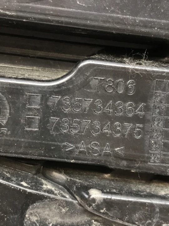 фото №13, Fiat tipo ii 20- рестайлінг решітка решітка радіатора 735734364