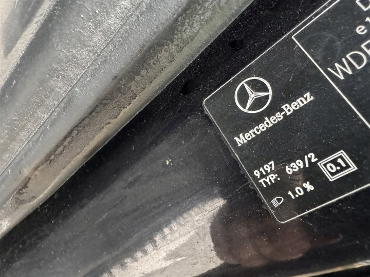 фото №10, Двері передні праве скло 9197 mercedes vito viano рестайлінг w 639 w639 09-13r