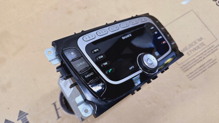 фото №10, S-max mk1 рестайлінг galaxy mk3 mondeo iv магнітола sony mp3 2011 r код pod сабвуфер
