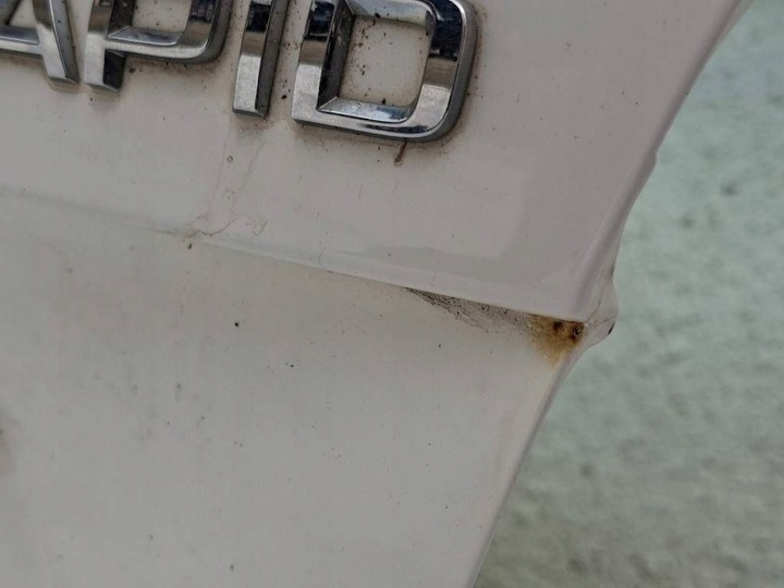 фото №12, Skoda rapid 2018 задня кришка багажника біла lf9e з скло