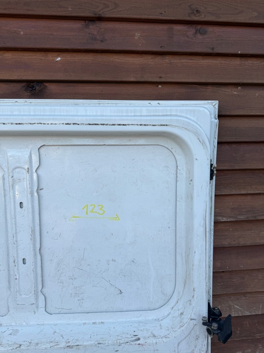 фото №13, Дверь правая зад задние сдвижные fiat ducato jumoer boxer белый 123x167