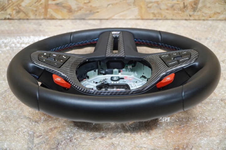 фото №14, Руль карбон bmw 2 m2 g87 24r рестайлинг 9882877 7857779 3tyśkm идеальное состояние новая