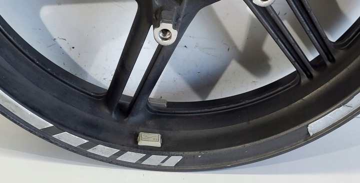 фото №10, Диск перед 17" x 3,50" bez abs 44650-mer-d00 honda cbf 600 pc38 2004-2007r