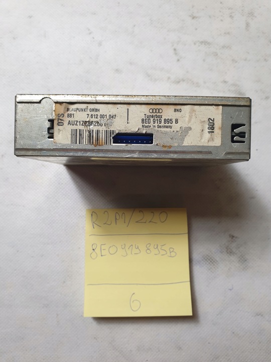 фото №1, Модуль блок керування навігації audi a8 d2 4d0919894