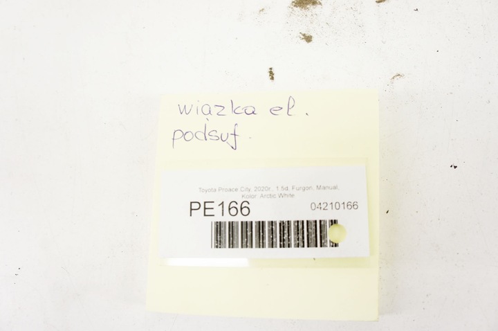 фото №5, Pe166 toyota proace city джгут стеля дах 9827925680