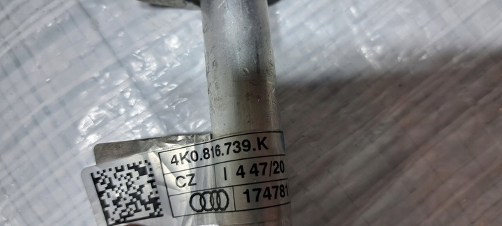 фото №7, Audi a6 c8 шланг кондиціонера 4k0816739k