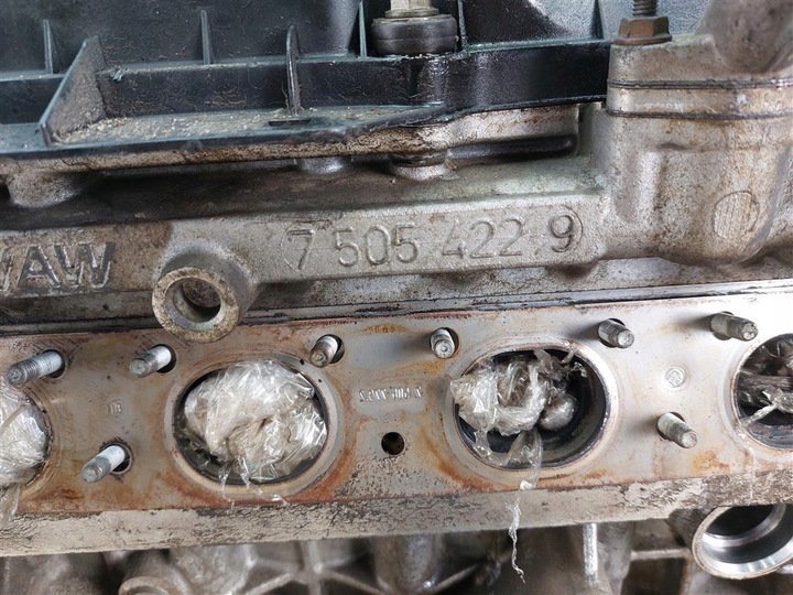 фото №12, Двигатель стойка бензин bmw seria 3 e49 двигатель 1.8 16v 115km kod:316ti