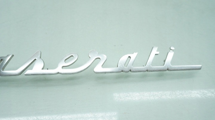 фото №3, Maserati купе gransport 4200 емблема кришки задньої зад знак