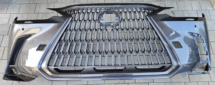 фото №1, Бампер переднє перед lexus nx ii 2021- pdc + розпилювачі решітка радіатора оригінал!