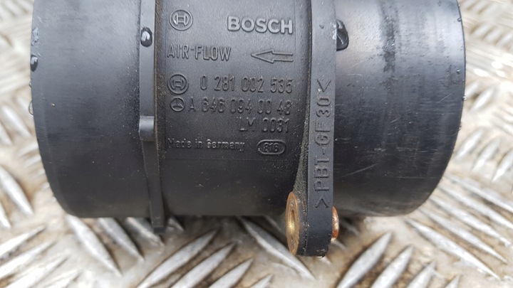 фото №6, Mercedes w203 2.2 cdi 2.7 расходомер воздуха