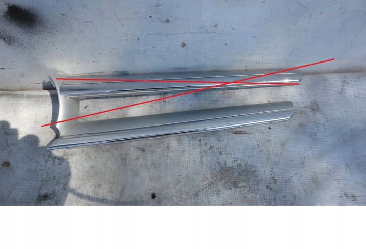 фото №1, Mercedes cls w218 планка хром решітка радіатора решітка