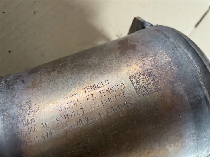 фото №9, Катализатор dpf fap 7e0166ab 7e0131690l vw t6 2.0 tsi cjk 15-20r