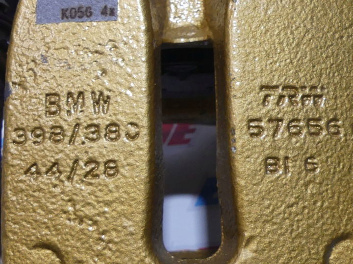 фото №14, Bmw m5 f90 m8 f91 f92 f93 зажимы тормозные m золото ceramik перед зад kpl