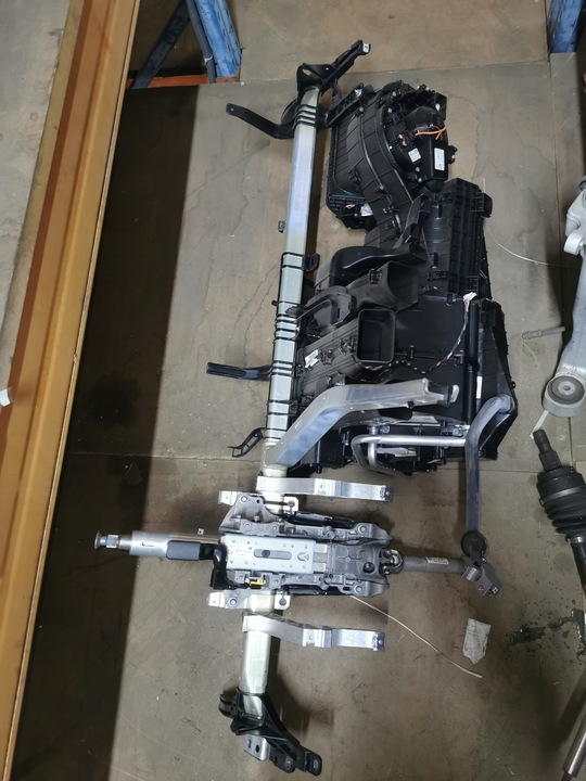 фото №1, Отопитель каркас колонка mercedes w246 комплект