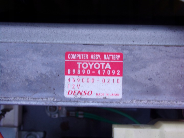 фото №6, Prius ii 1.5 b 05r 77km 1nz-fxe батарея акумулятор g9280-47110