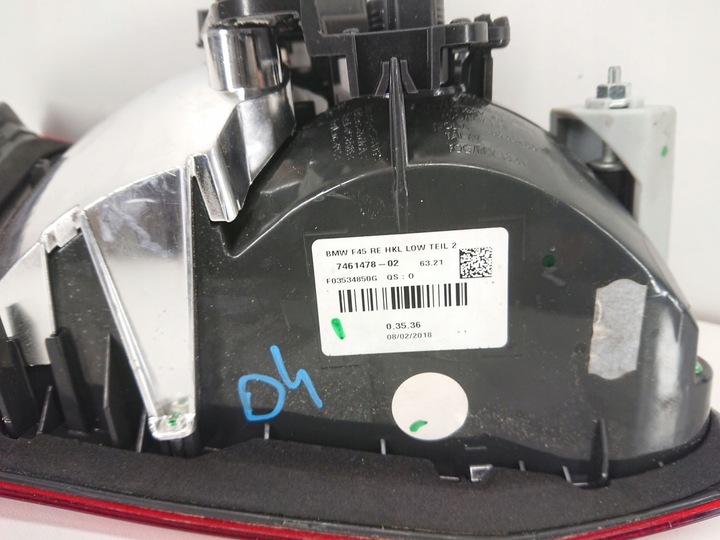 фото №8, Bmw 2 f45 active tourer лампа правая задний зад