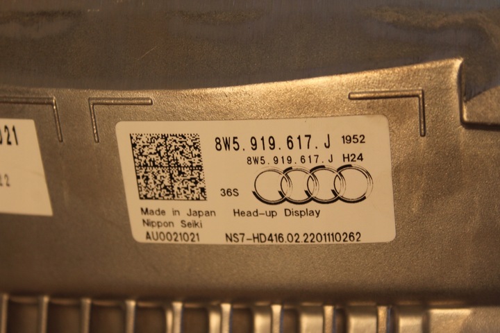 фото №9, Дисплей head up audi a4 rs4 8w b9 рестайлінг англієць