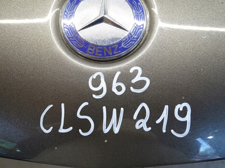 фото №8, Капот кришка двигуна mercedes cls w219 lak 963 c963