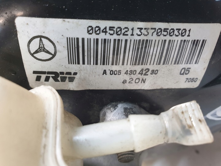 фото №5, Усилитель насос тормозная mercedes w168 длинный a0054304230