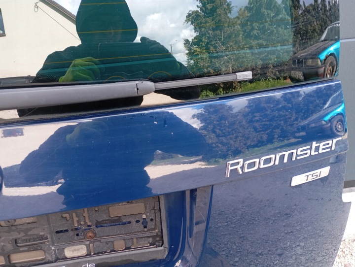 фото №6, Skoda roomster крышка багажника 4711 l5fa тёмно-синяя