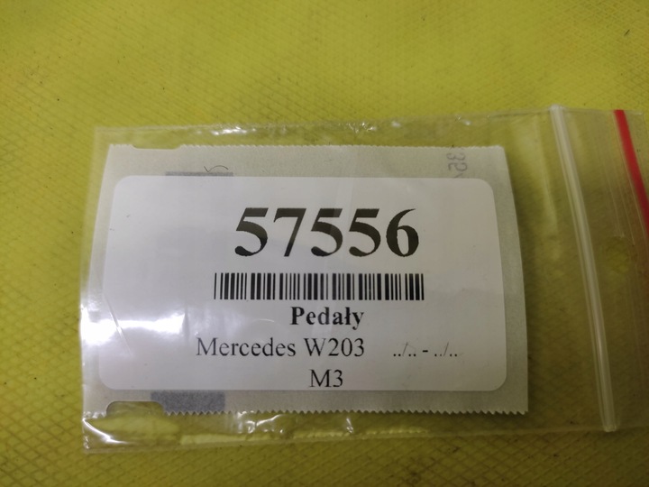 фото №10, Mercedes w203 2.2 cdi педаль тормоза 2032901001 uk