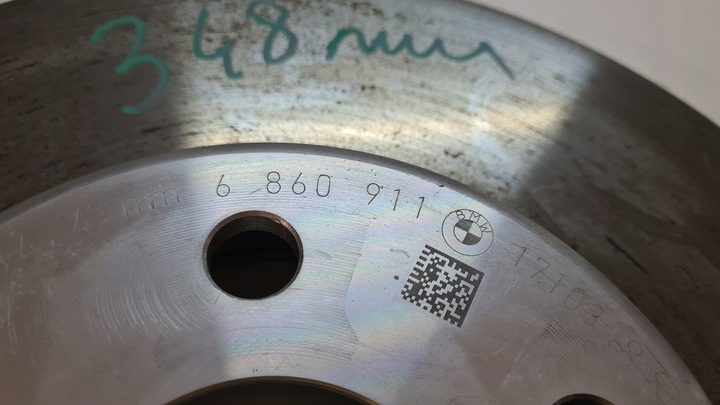 фото №9, Зажимы диски 348mm 345mm bmw 3 g20 g21 м-пакет