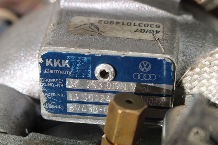 фото №10, Audi seat vw турбіна турбонагнітач 03l253019n 2.0 tdi дизель 03l253016k 03