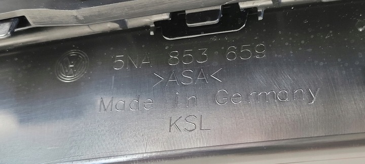 фото №14, Решітка радіатора решітка бампера vw tiguan ii r-line 2019- 5na853651bj