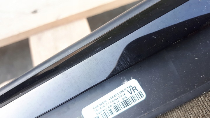 фото №8, S7 4g a7 планка накладка права праві зад чорна 4g8853284g