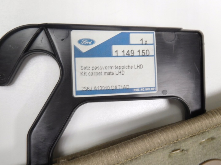 фото №8, Коврики ford fiesta 11/01- fusion 04/02- oem номер 1149150