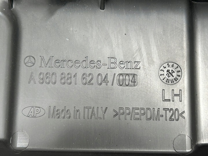 фото №5, Крило бризковик підкрилок кабіни ліві mercedes actros mp4 a9608814003 новий