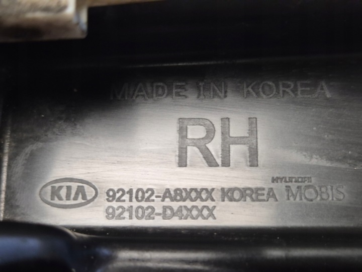 фото №15, Фара правая передняя правое перед полный led 92102d4370 оригинал kia optima
