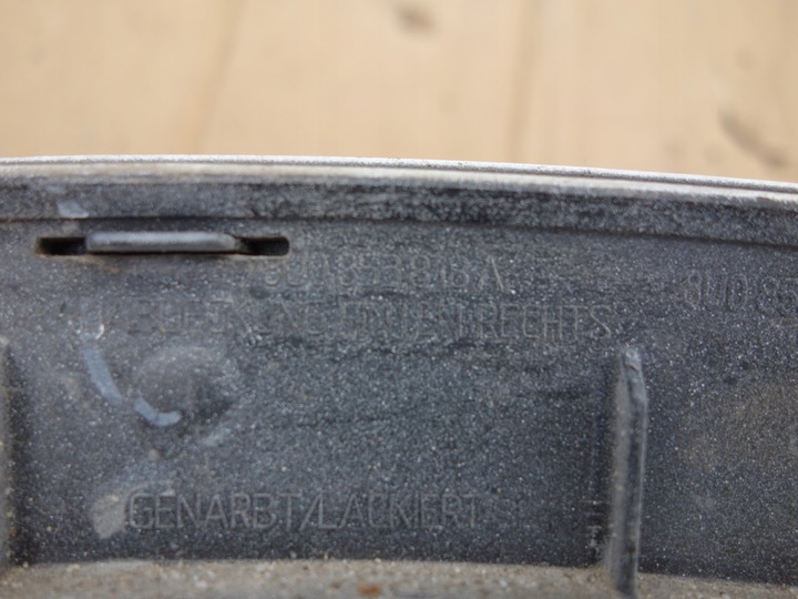 фото №6, Планка крила audi q3 8u0 правий зад