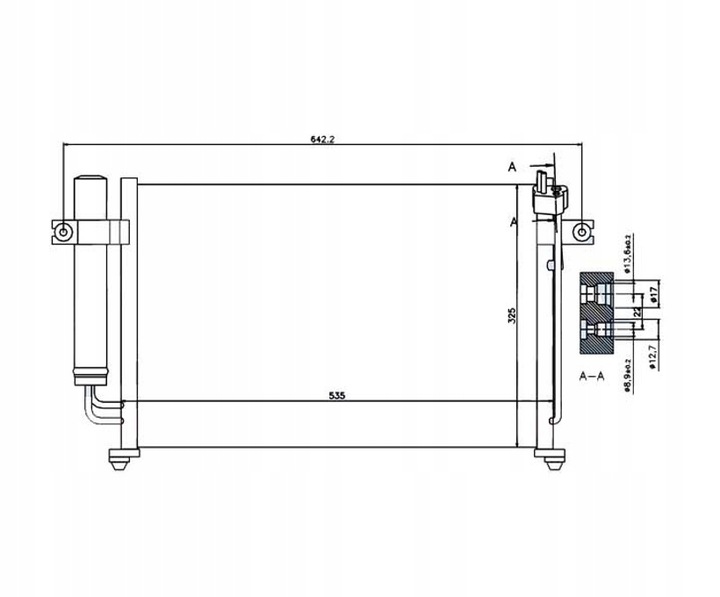 фото №1, Радіаторів кондиціонера hyundai getz 02- 976061c200