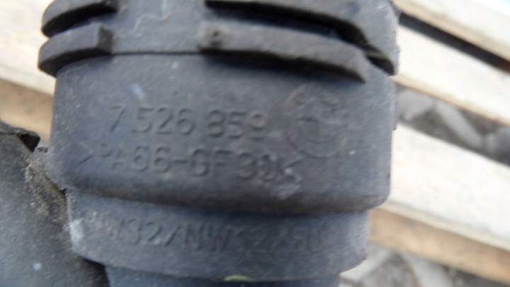 фото №5, Bmw x5 i e53 рестайлинг 04r труба трубка  основний  7526858 7526856