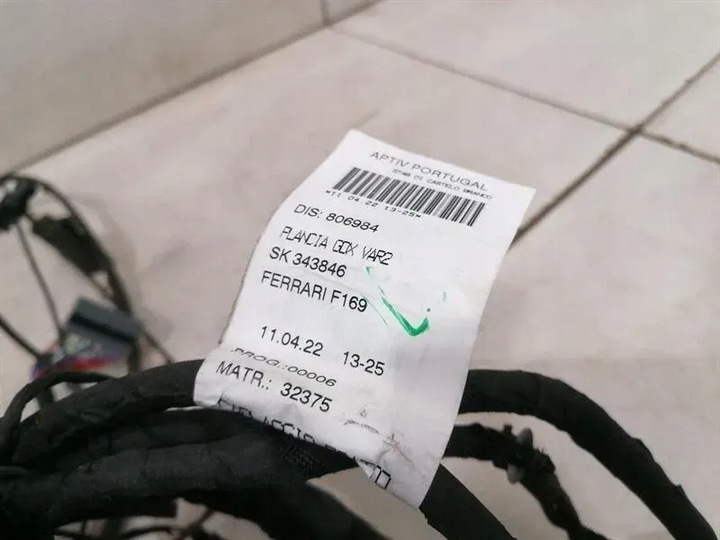 фото №7, Ferrari roma f169 проводка loom 806984 harness приборная панель rhd