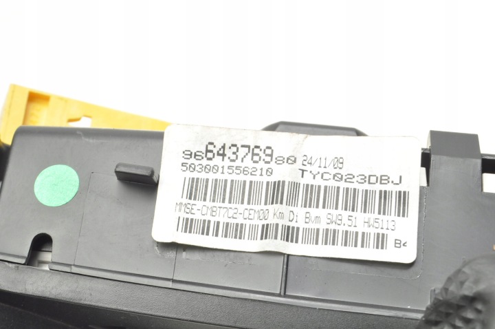 фото №8, Peugeot 308 i 1.6 hdi панель приборов европа 9664376980
