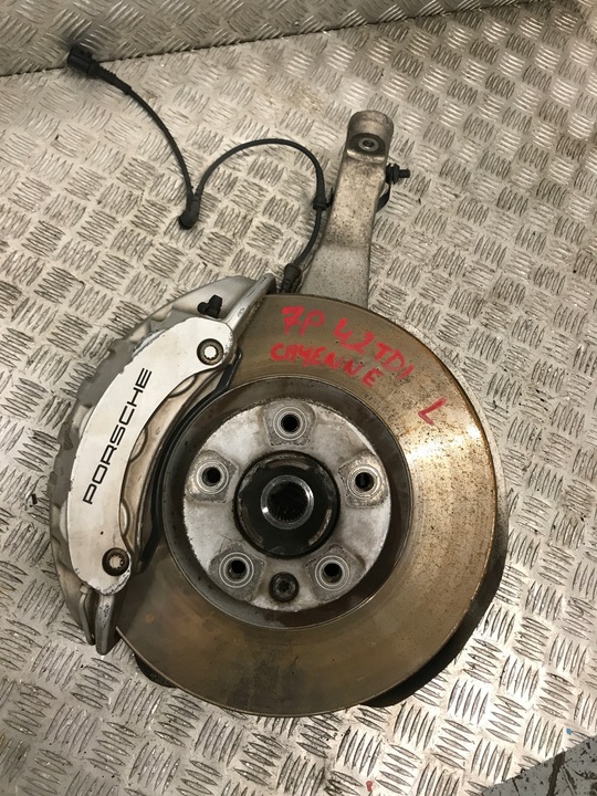 фото №1, Porsche cayenne 4.2 tdi поворотна опора ліва амортизатор ступиця