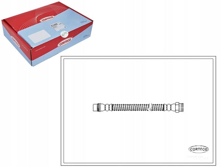 фото №1, Corteco шланг тормозной 172534b 1987476867 51212