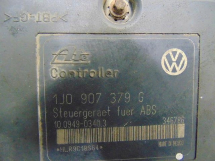 фото №8, Audi a3 8l 1.6b блок керування abs 1j0907379g