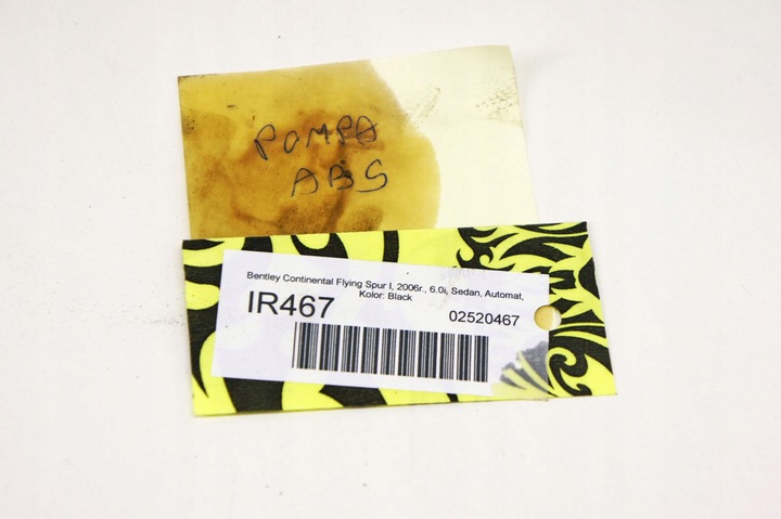 фото №7, Ir467 bentley flying spur i насос abs 0265950115