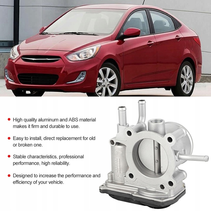 фото №7, Корпус дроссельной заслонки 35100-2b300 заменитель подходит для hyundai accent