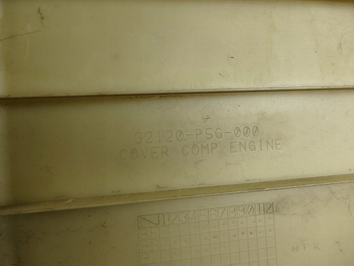 фото №10, Acura tl 3.2 v6 захист двигуна верхня кришка 32120-p5g-000