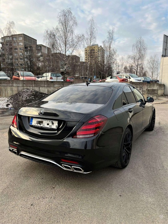 фото №12, Mercedes benz w222 s63 amg bodykit бамперы + лампы + пороги