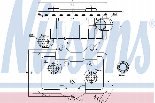 фото №15, Радіаторів масла mercedes c-class w 202 93- c 250 t