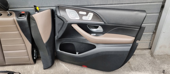 фото №9, Сидіння диван обшивки mercedes gle w167 купе підігрів вентильовані v167