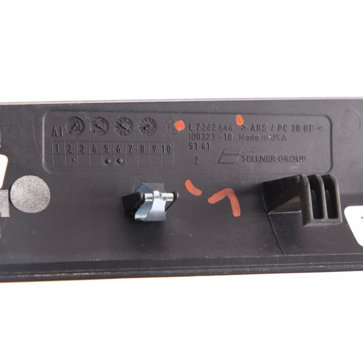 фото №12, Bmw x3 f25 планка декоративная дверь перед зад левая дерево fineline 7242646